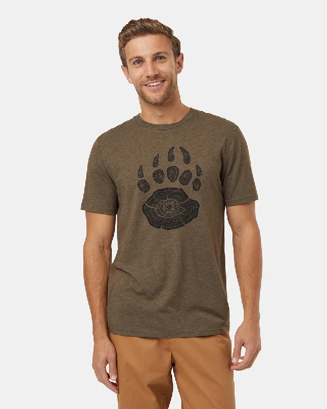 Men's high-performance fabric t-shirt-Bear Claw T-Shirt