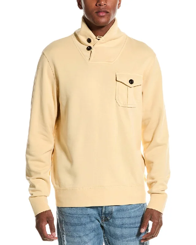 Men's bamboo sweatshirt-Grayers Conner Shawl Collar Pullover