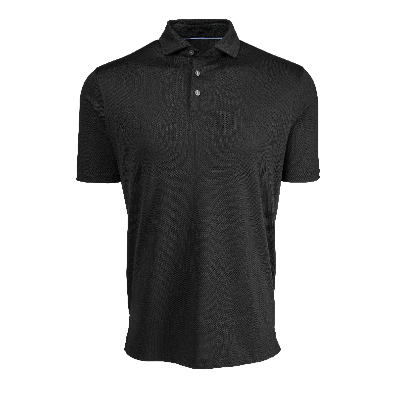 Men's performance travel wear polo shirt-Omaha Polo (Shepherd)