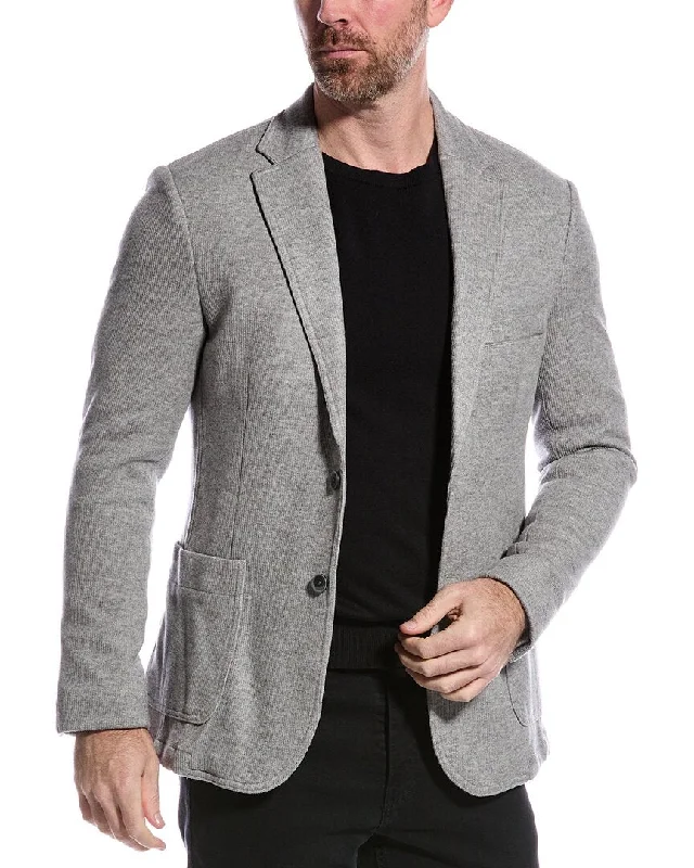 Men's anti-odor sweater-Report Collection Sweater Jacket