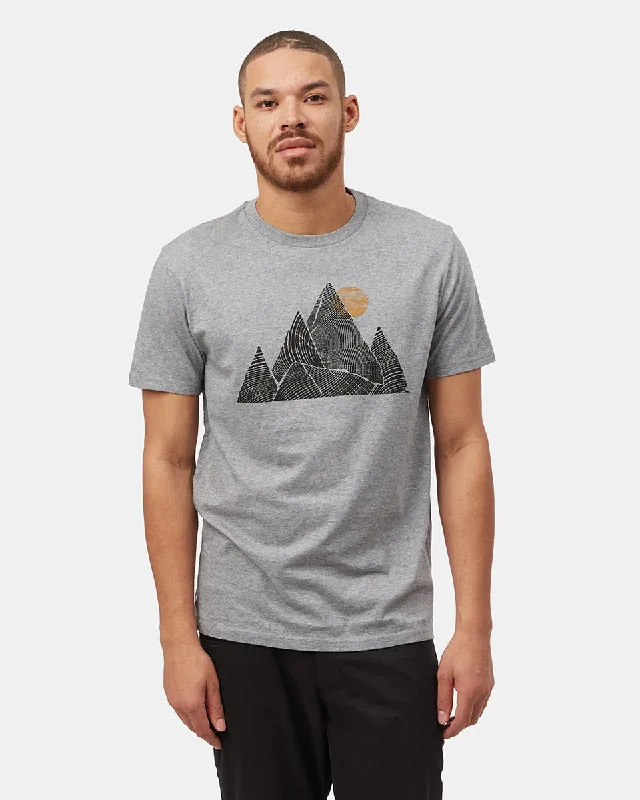 Men's tech fabric athletic t-shirt-Peak T-Shirt