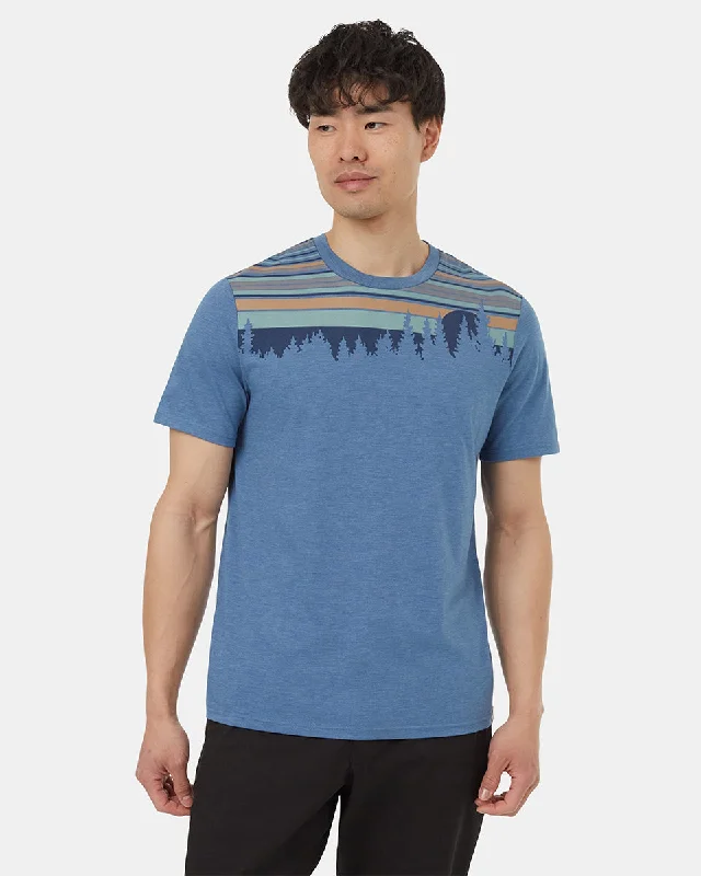 Men's premium cotton t-shirt-Retro Juniper T-Shirt