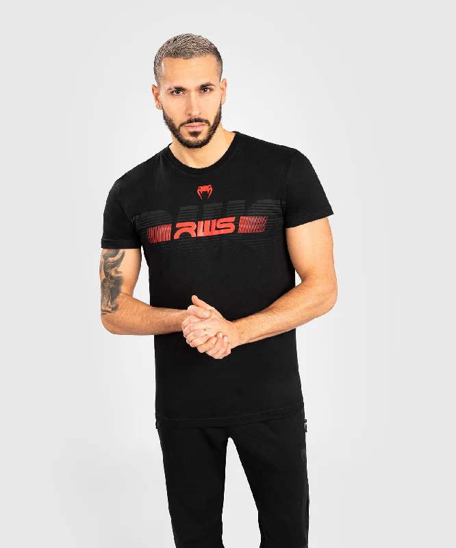 Men's sustainable jersey t-shirt-RWS x Venum T-Shirt - Black