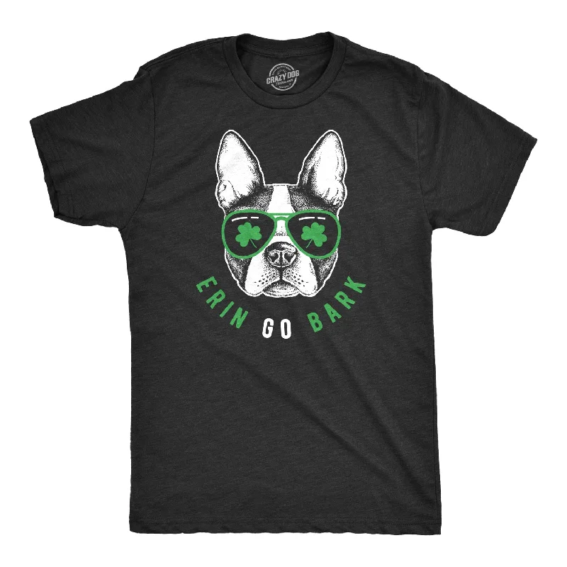 Men's antibacterial fabric t-shirt-Erin Go Bark Men's T Shirt