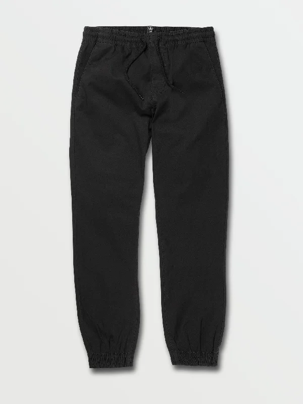 Men's ultra-comfortable work pants-Cleaver Joggers - Black