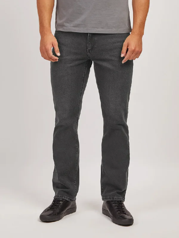 Men's gym-ready lounge pants-Straight Allen Jeans