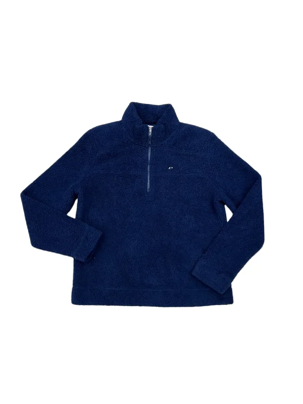 Men's organic fleece jacket-Jacket Faux Fur & Sherpa By Vineyard Vines In Navy, Size: M