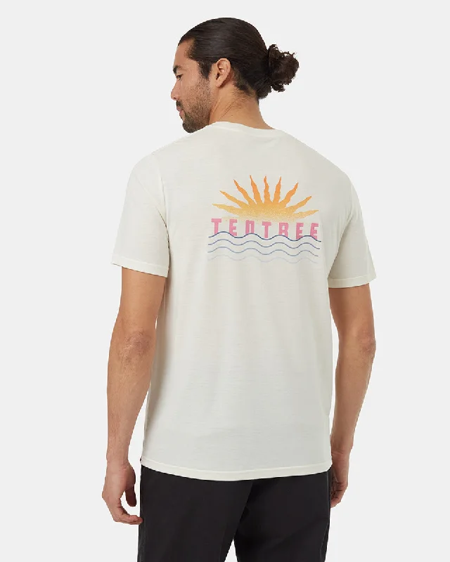 Men's weatherproof outdoor t-shirt-Tentree Sunset T-Shirt