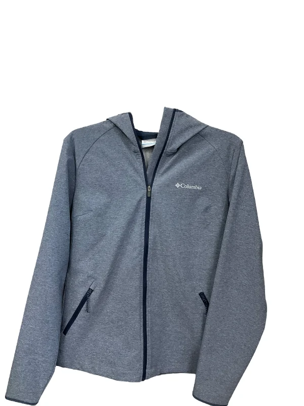 Men's pre-shrunk fleece jacket-Jacket Other By Columbia In Blue, Size: M