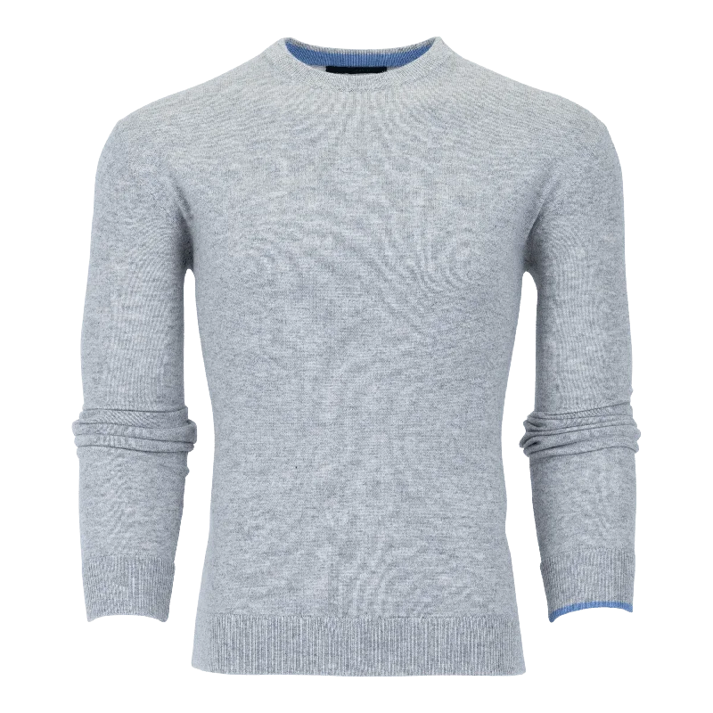 Men's basic sweater-Tomahawk Cashmere Crewneck Sweater